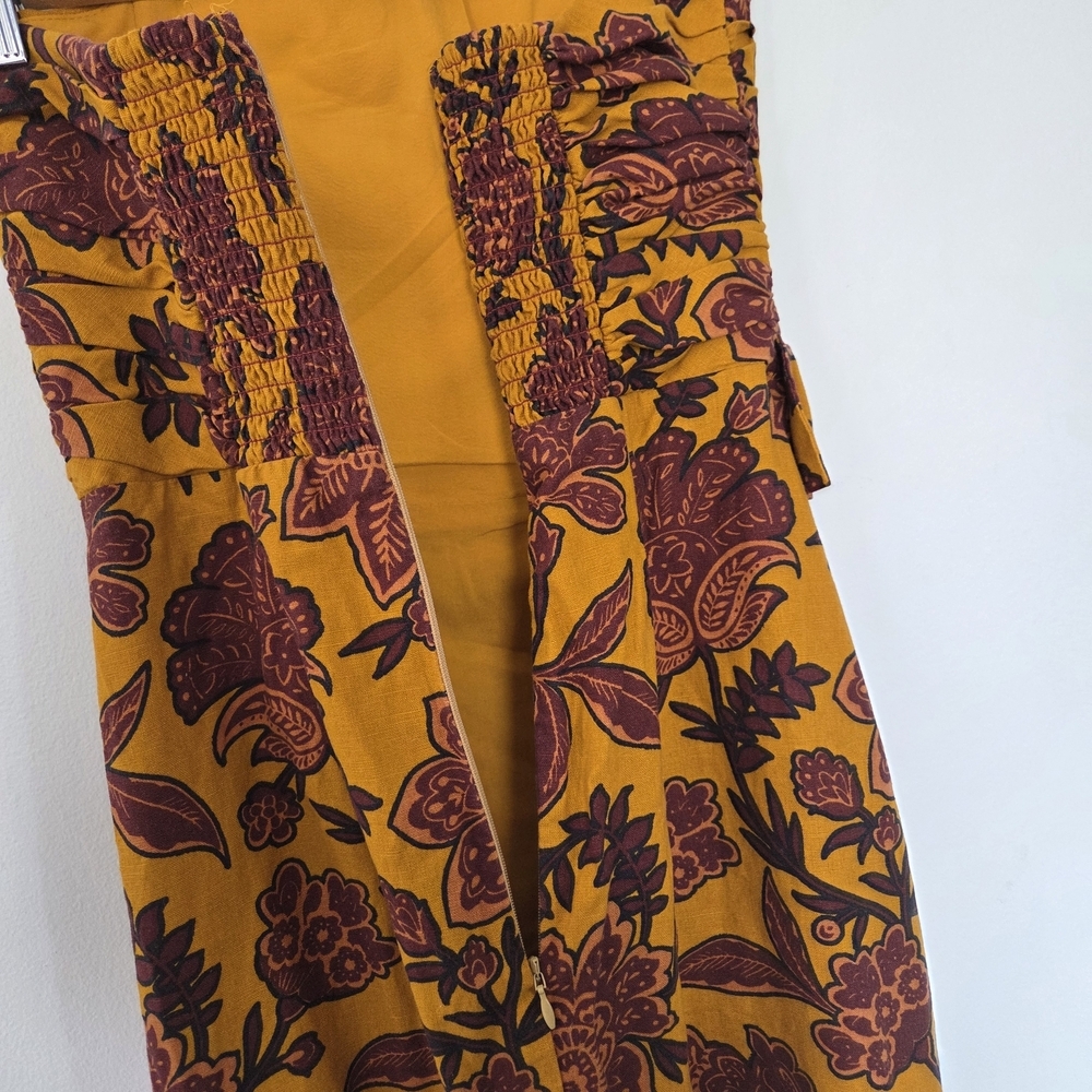 Sézane Strapless midi dress - Picture 7 of 12